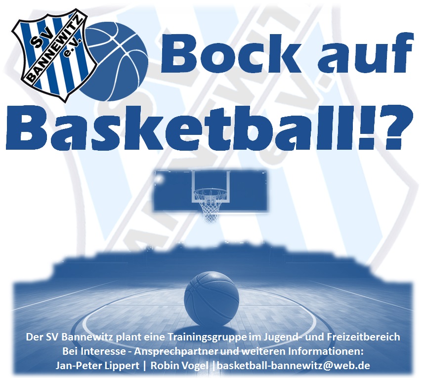 Sei dabei – Basketball in Bannewitz